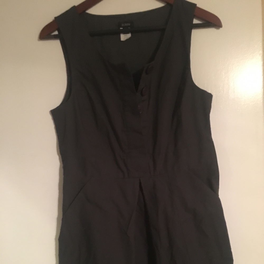 Button top pocket dress